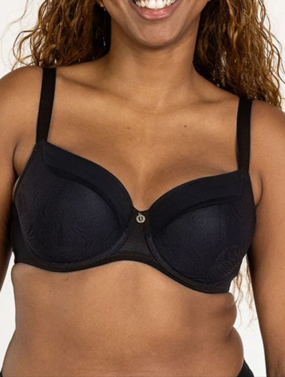 Understance NWT Leslie Flexwire Bra - Black Womens Size 40C